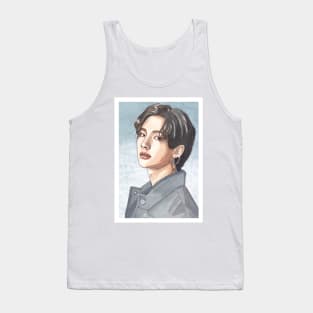 Hwang Hyunjin Stray Kids Watercolour Painting Tank Top